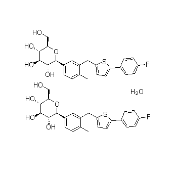Canagliflozin heMihydrate, CAS 928672-86-0