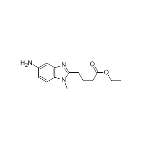 1-Methyl-5-amino-1H-benzimidazole-2-butanoic acid ethyl ester, CAS 3543-73-5
