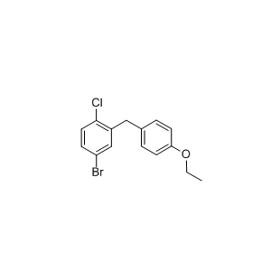 5-bromo-2-chloro-4’-ethoxydiphenylmethane, CAS 461432-23-5