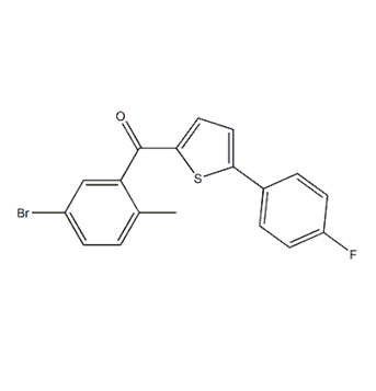 (5-broMo-2-Methylphenyl)(5-(4-fluorophenyl)thiophen-2-yl)Methanone, CAS 1132832-75-7