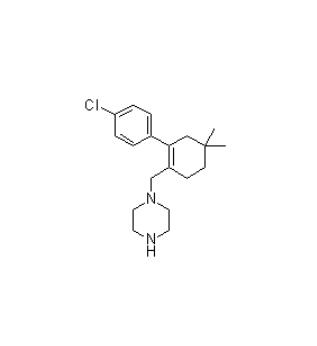 1-((4'-chloro-5,5-dimethyl-3,4,5,6-tetrahydro-[1,1'-biphenyl]-2-yl)methyl)piperazine CAS1228780-72-0