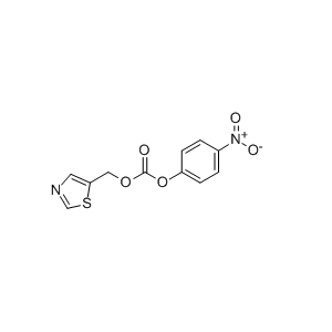 Carbonic acid 4-nitrophenyl 5-thiazolylmethyl ester CAS 144163-97-3
