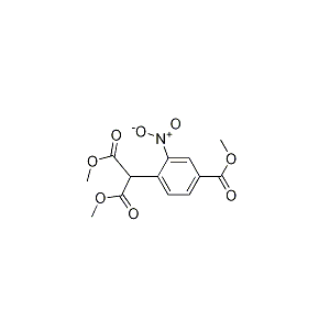 1,3-DiMethyl 2-[4-(Methoxycarbonyl)-2-nitrophenyl]propanedioate CAS 1160293-27-5