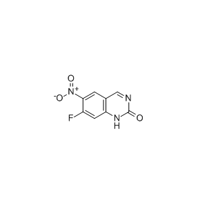 7-Fluoro-6-nitro-4-hydroxyquinazoline, CAS 162012-69-3