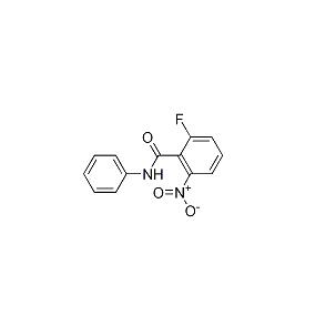 2-Fluoro-6-nitro-N-phenylbenzamide, CAS 870281-83-7