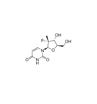 2'-deoxy-2'-fluoro-2'-C-methyluridine CAS 863329-66-2