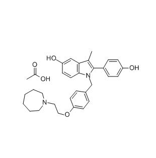 Bazedoxifene Acetate Estrogen Receptor Modulator CAS 198481-33-3