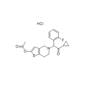 Platelet Inhibitor Prasugrel Hydrochloride CAS 389574-19-0