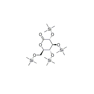 (3R,4S,5R,6R)-3,4,5-tris(triMethylsilyloxy)-6-((triMethylsilyloxy)Methyl)tetrahydro-2H-pyran-2-one
