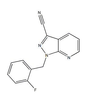1-(2-fluorobenzyl)-1H-pyrazolo[3,4-b]pyridine-3-carbonitrile CAS 256376-65-5