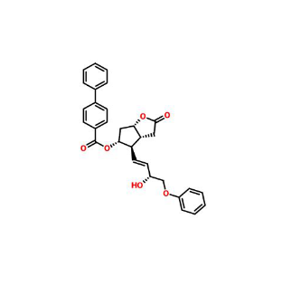 [1,1'-Biphenyl]-4-carboxylicacid, hexahydro-2-oxo-4-(3-oxo-4-phenoxy-1-butenyl)-2H-c, CAS 79171-99-6