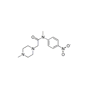 N-methyl-2-(4-methylpiperazin-1-yl)-N-(4-nitrophenyl)acetamide CAS 1139453-98-7
