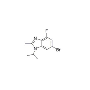 6-Bromo-4-fluoro-1-isopropyl-2-methyl-1H-benzo[d]imidazole CAS 1231930-33-8