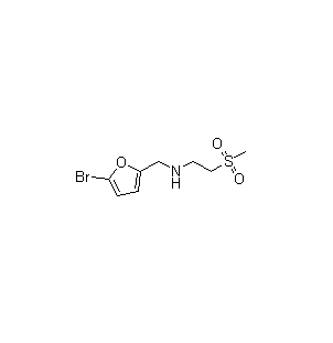N-[(5-Bromo-2-furyl)methyl]-2-(methylsulfonyl)ethanamine, CAS 845658-68-6