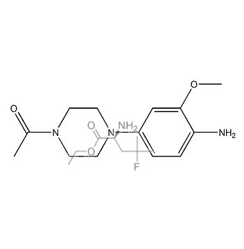 2-Methoxy-4-(N-acetyl-piperazin-1-yl)Aniline CAS 1021426-42-5