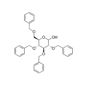 2,3,4,6-Tetra-o-benzyl-D-glucopyranose CAS 6564-72-3